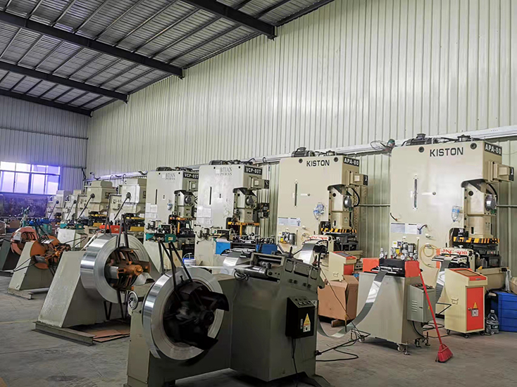 Punching production line